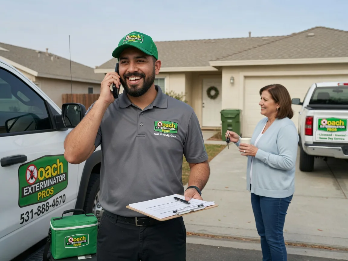 Pest Control Roach Exterminator Novinger, MO FAQs